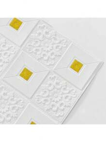 Self-Adhesive Panels Wallpaper 3D Wall Stickers Tile Modern Home Decor Decoration For Bedroom Living Room Kitchen TV Backdro