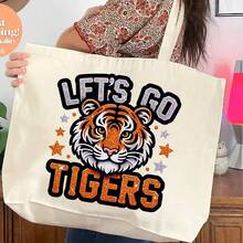 1 件/2 件/3 件 TIGERS 热转印贴纸 - DTF 熨烫补丁，适用于 T 恤、运动衫、包袋 - 可水洗织物装饰、夏季贴纸、生动设计、装饰贴纸、时尚服装配饰