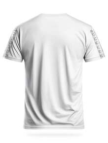 土耳其风格男士足球球衣和圆领舒适运动上衣，适合比赛、足球训练、休闲日常穿着 - 淺灰色 - 查看 3