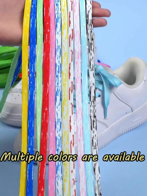 Solid Color Shoelaces, Versatile Replacement Laces For Casual Sneakers, Skate Shoes