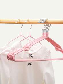 10/20 Adult Non-Slip Coated Clothes Hangers, Lightweight Luxury Home Closet Garment Hanger For Shirts And Pants,Spring,Minimalist,Summer Tops