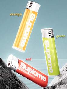 3支装创意恶作剧水枪，打火机造型迷你水枪，多种颜色可选，趣味搞怪礼物！适合泳池玩耍、派对和户外娱乐，是送给男孩、女孩和孩子的理想夏季礼物。 - 彩色 - 查看 3