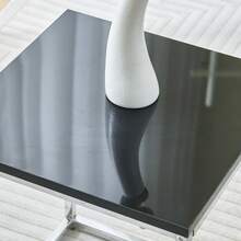 Nest Of Tables Set Of 3 Nested End Tables, Nesting Coffee Tables, Side Table With Metal Frame For Living Room Reception, Bedside Tables, Stacking Side Tables Lamp Tables - Solid Black - View 4