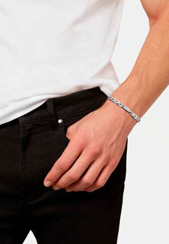 Breil Pulseras de cadena para hombres