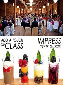 10 buc/20 buc/30 buc/40 buc/50 buc cupe rotunde înclinate pentru mousse, cupe transparente pentru budincă, recipient alimentar pentru petreceri și nunți, mini cupe pentru aperitive cu deserturi pentru restaurant, potrivite pentru petreceri, nunți, catering, înghețată, budincă de lapte cu fructe și recipient alimentar, rechizite de bucătărie