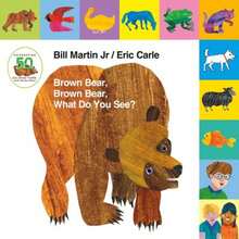 Pre-Owned Lift-The-Tab: Brown Bear, Brown Bear, What Do You See? 50th Anniversary Edition (Hardcover) By Bill Martin - Single Book - View 3