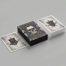 YFOPEN 骷髅王朝扑克牌，以骷髅军团四种独特的花色为特色，牌面上有立体浮雕骷髅图案，是暗黑桌游类型中一张具有收藏价值的艺术卡牌。 - 彩色 - 查看 4