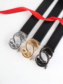 1 pieza de hebilla de aleación de lujo ligera de estilo gótico conde para hombres, con hebilla de aleación de múltiples colores y nueva hebilla automática, estilo de negocios juvenil, cinturón de mezclilla multifuncional casual, un regalo perfecto para papá, familiares y novio, para uso diario, moda, adolescentes, al aire libre, vacaciones, atlético, viajes, bohemio, otoño vintage, otoño-invierno, accesorios, adecuado para adolescentes, jóvenes, hombres, casual, al aire libre, atlético, vacaciones, regalos de graduación, cumpleaños - Multicolor - Ver 6