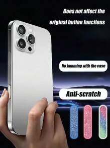 2 pezzi di custodie compatibili con 16 Plus Pro Max, cover con sensore di forza ad alta precisione per il controllo intelligente della fotocamera, custodia protettiva resistente ai graffi per il pulsante della fotocamera di 16