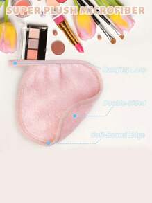 5/10/20 pezzi Panni struccanti riutilizzabili, salviette detergenti per il viso lavabili in lavatrice adatte a tutti i tipi di pelle, trucco, economiche, decorazione camera, toeletta, viaggio, camera da letto, accessori trucco, cuscinetto, applicatore trucco, cuscinetto cipria, spugnetta trucco