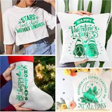 8-Farben Wärmeübertragungsvinyl Rolle - Einfach zu schneiden & , Leuchtende Farben für DIY T-Shirt, Skateboard, Hut Designs - Perfekt für Projekte, Vinyl-Transfers | Glänzende Oberfläche | Weicher Matter Stoff
