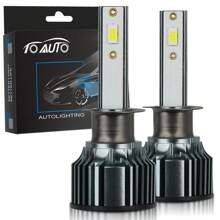 TOAUTO TOAUTO 2Pcs H11 Led Canbus Headlights Bulb H4 LED Bulbs H7 Led Light H11 Fog Lamp 9006 9005 HB4 Headlamp For Vehicles
