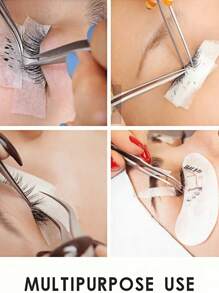 10/5/1pc White Non-Woven Grafting Eyelash Tape, Isolation Pad, Separate Upper And Lower Eyelashes Tape, Lift And Breathable, Eyelash Extension Tools