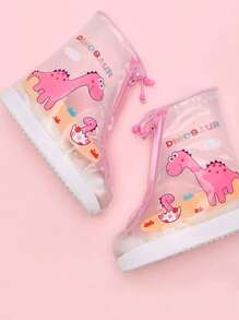 1 paar waterdichte, antislip overschoenen voor jongens en meisjes, antislip regenlaarzen voor schoolgaande kinderen, dik voor regenachtige dagen, kampeer- en wandelaccessoires