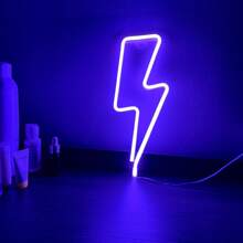 1 件心形霓虹灯标志，LED 霓虹灯符号电池或 USB 供电，装饰台灯和壁灯，适用于流媒体、游戏室、卧室、露营、酒吧、生日派对、婚礼、圣诞节和其他节日的夜灯