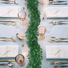 1 PIEZA/12 PIEZAS/24 PIEZAS Planta artificial de hojas de batata para decoración de fiestas de cumpleaños, bodas, como flores de novia, decoración del hogar, comedor, dormitorio, decoración de alféizar, decoración de San Valentín, Año Nuevo y jardín exterior