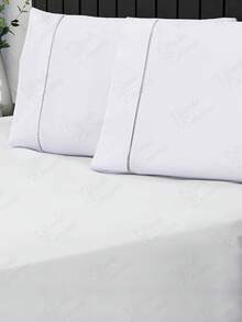 4 Pillowcases Pecal Flex- FP - Straw-white - View 4