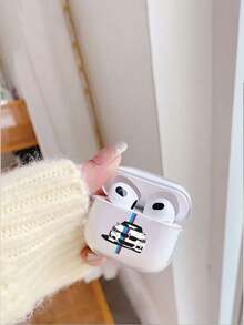 时尚赛车透明TPU保护壳，适用于 2、3、Pro、Pro 2耳机套 - 無色 - 查看 4