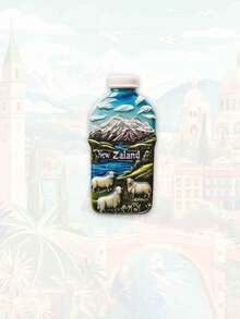 1 件家居装饰旅行纪念品复古冰箱贴，高端 INS 风格礼物，适合送给朋友，创意小礼物 - 彩色 - 查看 14