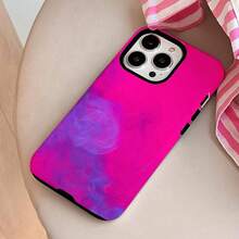 Funda para teléfono (1 unidad) con una colorida película dos en uno: duradera, resistente a los golpes y compatible con los modelos 16/15/14/13/12/11 Plus/Pro/Versiones Pro. Impresiones realistas. - Colores mixtos 1 - Ver 6