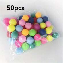 20/50/100 sztuk kolorowych piłeczek do ping-ponga - nadaje się na imprezę, spotkanie, sporty na świeżym powietrzu, rozrywkę na podwórku, majsterkowanie, rekwizyty do gier na zewnątrz i wewnątrz, urodziny, wesele, artykuły na imprezy festiwalowe