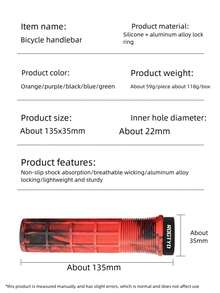 1 Pair Multipurpose Bicycle Handlebar Covers, Foldable Bike Lock Handle Grips, Mountain Bike Handlebars Camouflage Rubber Handlebar Grips Non-Slip Accessories For Motorcycles