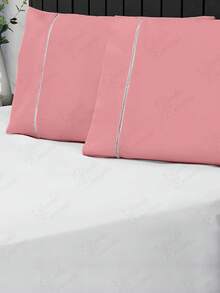 4 Pillowcases Pecal Flex- FP - Rose-blue - View 4