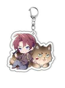 bandai Accesorio de anime Llavero acrílico de anime - Bungou Stray Dogs Lindo colgante de estilo Y2K de dibujos animados, adecuado para bolsos y llaves, regalo perfecto para fans, accesorios de cosplay, llavero de coche, bolso, mochila, pequeña joya, accesorios, regalos creativos, regalos de estudiante, accesorios de coche, colgante de bolso, accesorios escolares