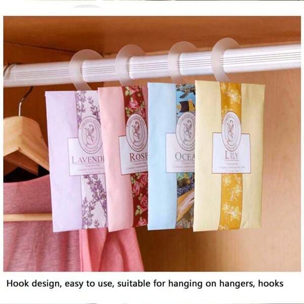 5 Stücke hängende Gewürz Schrank Säckchen, Anti-Schimmel für den Schrank, Insektenschutz, Duftsäckchen zum Deodorieren, praktische Säckchen mit leichter Duftnote, geeignet für Schränke, Koffer und Autos (Leichte Duftart)