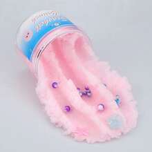 1 pieza, 100ml Arcilla con dibujo de caricatura del océano, juguete de arcilla, juguete antiestrés, regalo maravilloso, kit de slime, juguete para apretar, arcilla DIY, se puede dibujar en la arcilla