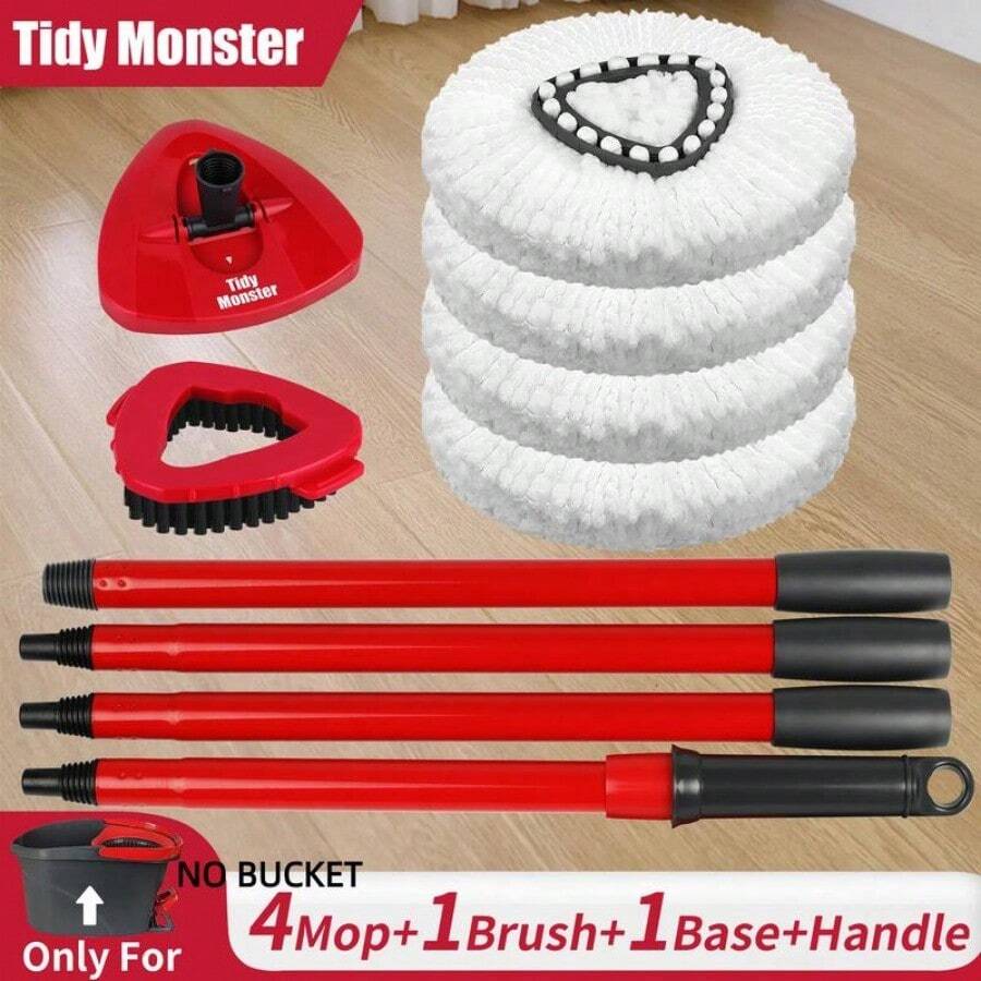 For O-Cedar EasyWring 1 Tank System Only Mop Head & Scrub Brush Refill Bucket & Handle NOT Included Perfect Suitable For All Floor Type "Outdoorfun"