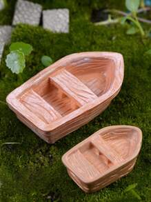 Size Suit Assault Boat Boat Resin Ornaments Assembly Accessories Model Moss Micro Landscape Ornaments Stereo