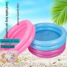 Piscina inflable circular para familias y niños, piscina de natación y piscina de playa, permitiendo que sus hijos disfruten de la alegría del verano