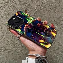 Funda de Teléfono Anime Z-Zoro de Alta Quema para iPhone 16 15 14 13 12 11 Pro Max X XR XSMAX 8 7 Plus, Cubierta Trasera Mate a Prueba de Golpes - Mezcla de colores - Ver 5