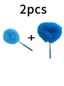 1/2pcs Multifunctional Dust Cleaning Brush,Telescopic Adjustment Reusable, Machine Washable, Effortless Cleaning Brush,Microfiber Ceiling Fan Blade Cleaning Brush,For Cleaning Windows, Corners, Furniture, Ceilings,Rvs