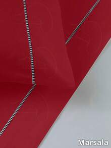 4 Pillowcases Pecal Flex- FP - Marsala-navy Blue - View 2