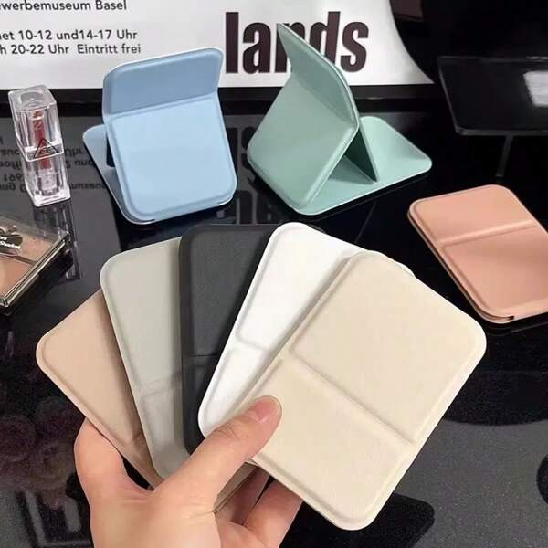Portable High-Value Small Mirror Portable Makeup Mirror Makeup Mirror Student Dormitory Folding Mirror Mini Portable Mirror Practical And Convenient