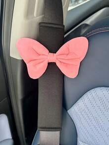 1pc Car Seat Belt Shoulder Protector, Anti-Abrasion Safety Belt Pad - one-size - View 9