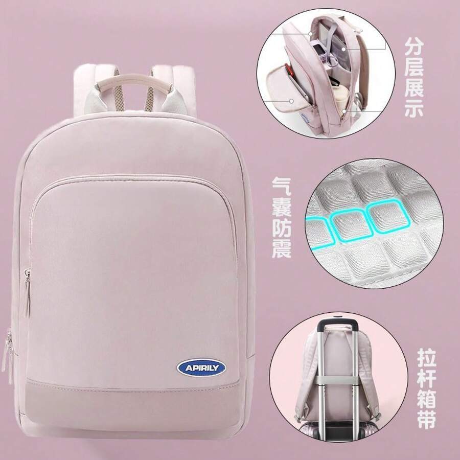 Women Fashion Backpacks - 灰色 - 查看 1