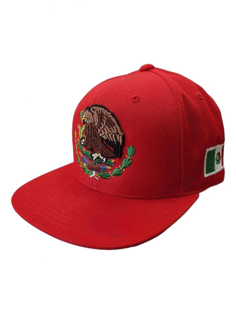 Men Baseball Cap - Red - View 1