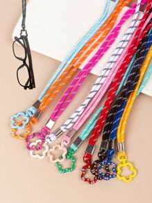 1 件眼镜链 - 眼镜架带 - 眼镜固定带适用于处方眼镜或老花镜背包装饰钥匙扣