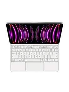妙控键盘兼容 iPad Air 13'' (M2/M3) iPad Pro 12.9 英寸第 3 代第 4 代第 5 代第 6 代 2018-2025 平板电脑磁性智能保护套兼容 iPad Pro 13 英寸 (M4) 平板电脑键盘保护套带支架保护套无线触控板彩色背光多点触控蓝牙 - iPad Pro 12.9 inch 3/4/5/6th generation 2018-2025 - 查看 23