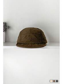 1 件装软冠平檐帽，女士街头棒球帽，小头围，嘻哈后扣，遮阳板刺绣，软冠嘻哈后扣，平檐棒球帽，时尚，可调节，硬帽檐