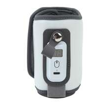 Portable Bottle Warmer With LED Light For Travel, USB Powered, Temperature Control, 5 Temperature Settings - Baby Blue - View 4