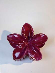 2 Stück Damen Acryl Farbverlauf große Blumen Haarklammern, einfach, exquisit und elegant als Haarschmuck für hochgestecktes Haar, Blumenform Haarklammer, Temperament, Reise- und Urlaubsoutfit Zubehör, geeignet für täglichen Gebrauch von Kopfschmuck und Haaraccessoires, Mode Haarspangen für Frauen