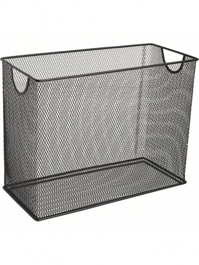 Mesh Steel Desktop Hanging File Holder, Letter Size, 12.4" X 9.53" X 5.5"