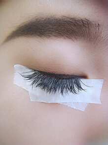 10/5/1pc White Non-Woven Grafting Eyelash Tape, Isolation Pad, Separate Upper And Lower Eyelashes Tape, Lift And Breathable, Eyelash Extension Tools