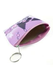 Sanrio 1pc Sanrio Hello Kitty Cartoon Cute Sanitary Pad Cosmetic Bag, Portable Zipper Storage Pouch, Multi-Function Sanitary Pad, Tissue Storage Bag, Suitable For Travel, Business Trips, Outings, Christmas, Holiday Gifts