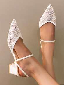 صنادل نسائية موضة صيف 2024 بطراز جميل وأنيق ذات كعب متوسط وكعب عالي