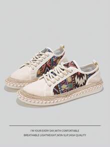 男士新款春秋灯芯绒编织乐福鞋，一脚蹬休闲鞋，运动跑步鞋，厚底，尺码 39-45